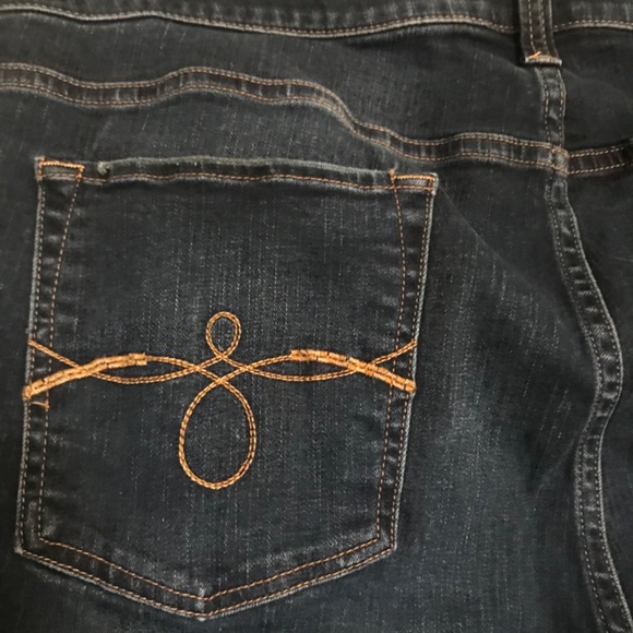 LUCKY BRAND Jeans Ginger bootcut 22W high rise dark wash denim stretch flare - Picture 4 of 8